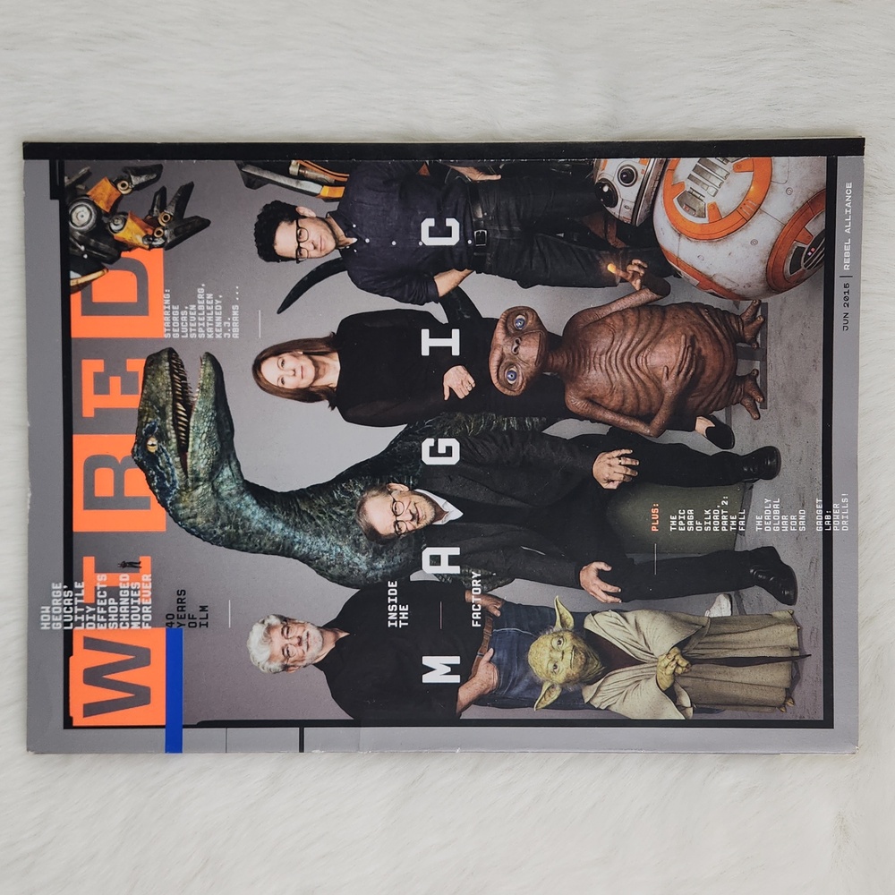WIRED MAGAZINE JUN 2015: STAR WARS INSIDERS